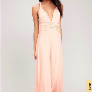 Lulus maxi dress